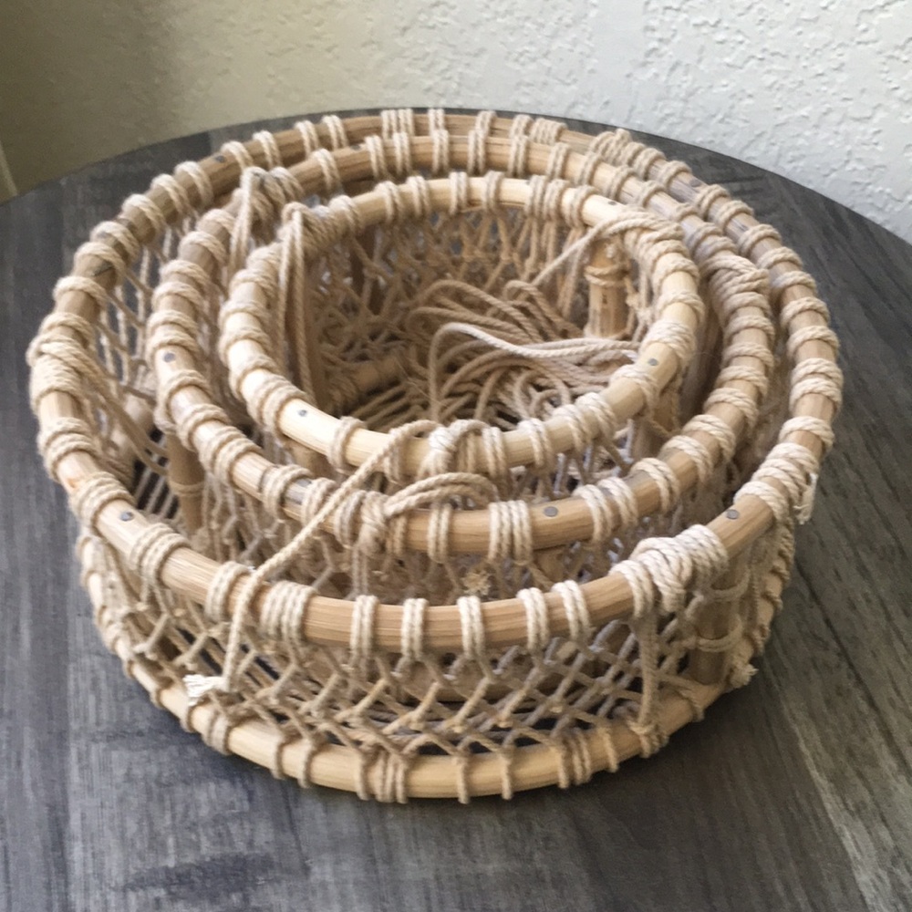 Three tiered fruit basket